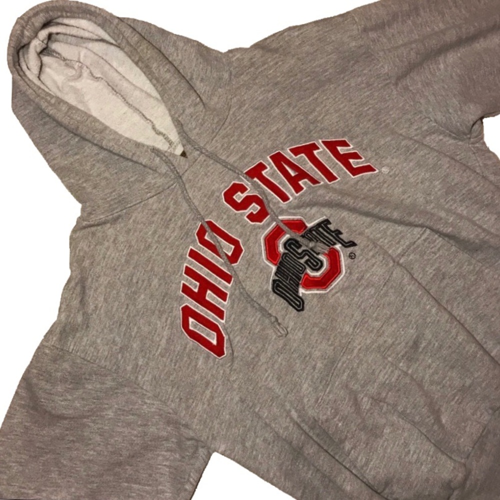 Ohio State Men’s Medium Feather Grey Hoodie